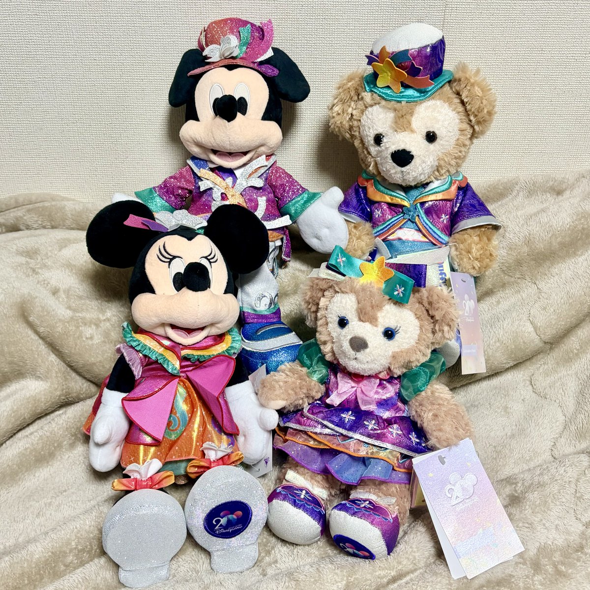 香港ディズニー フルーツ サマー ダッフィー シェリーメイ ぬいぐるみ