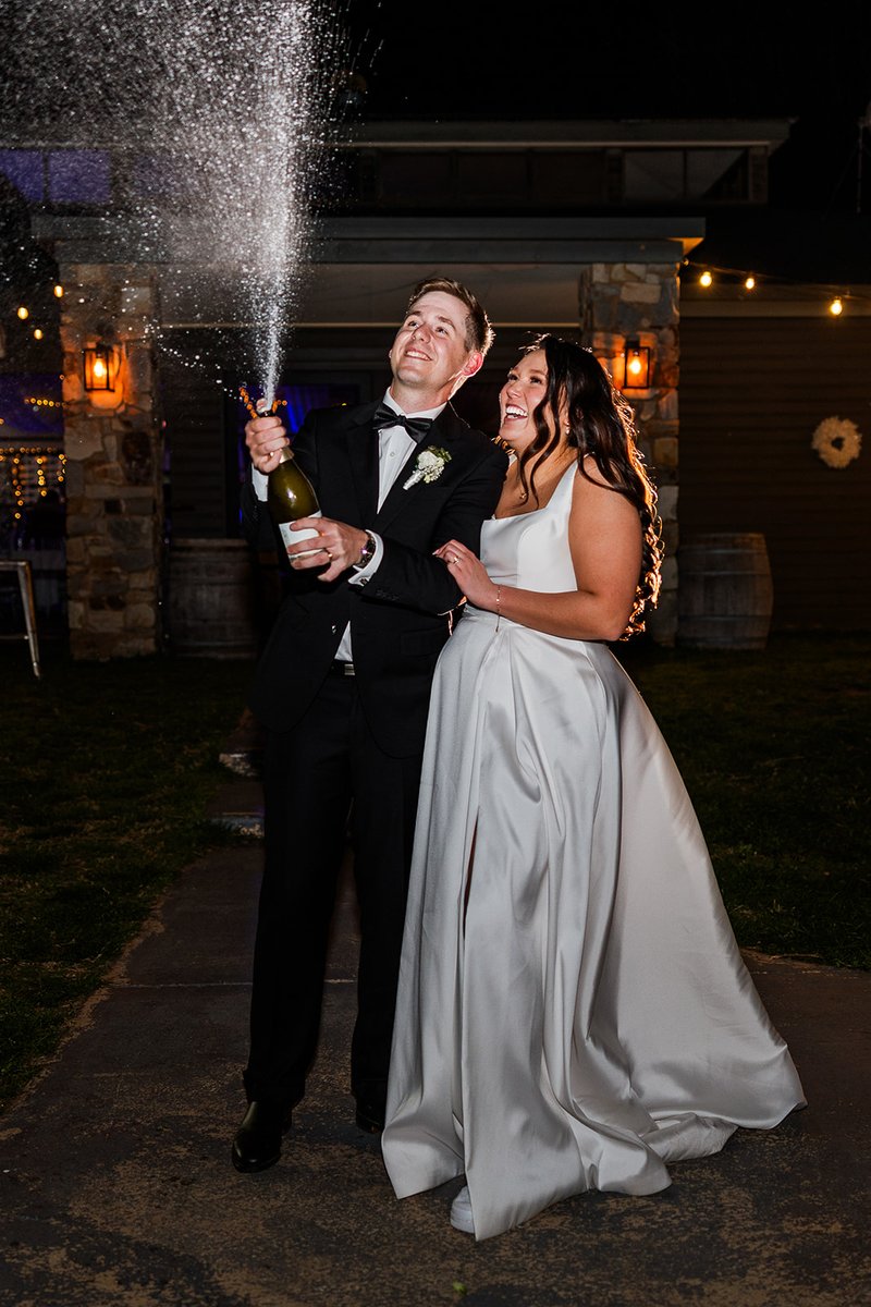 A burst of champagne, laughter under the lights &amp; a night Sophie &amp; Jayden will never forget — celebrations shine brighter at Lake George Winery.

Dreaming of a day just as joyful? Book your wedding with us &amp; let the magic begin.
Enquire: lakegeorgewinery.com.au/weddings-event…

#weddingvenue