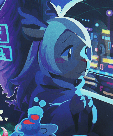 Laoab_'s tweet photo. i decided to do it myself.

here's a thread of all the official* art of noelle that i could find. 

(*will include fangamer stuff, concept art, art from developers, etc) https://t.co/K20glFbjbe