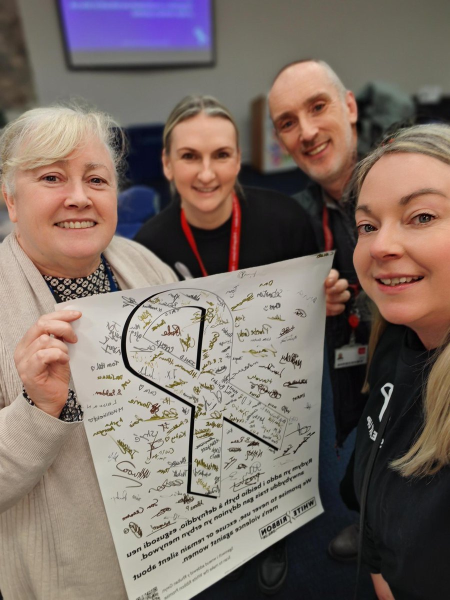 USWChaplaincy's tweet photo. White Ribbon Day 2025 
25th November
Diwrnod Rhuban Gwyn 2025 
25 Tachwedd https://t.co/R0hHFtUUgU