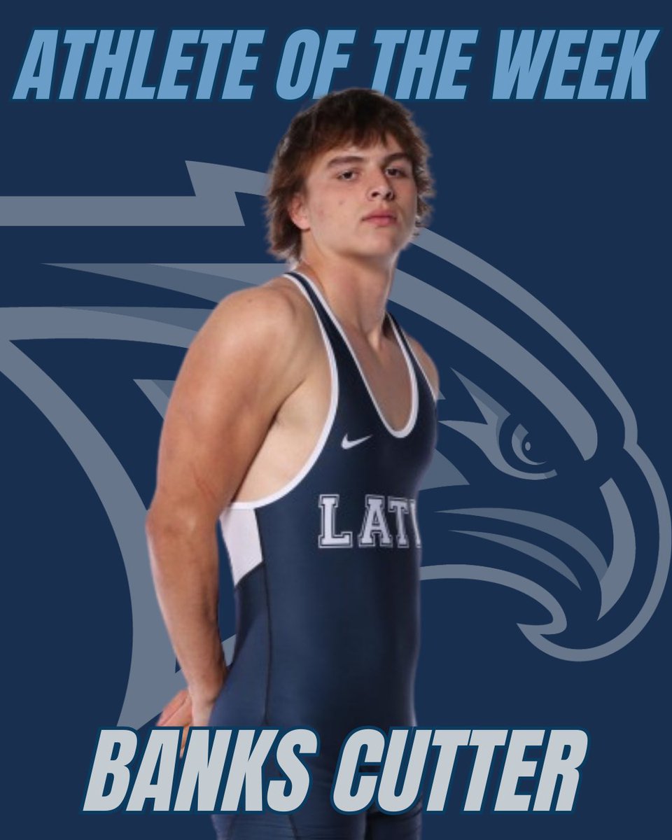 CLS_Hawks's tweet image. Athlete of the Week: Banks Cutter is off to a flying start, going 9-0 with all wins by fall! He went 5-0 at 215 lbs at the Trojan Duals, helping the Hawks win 4 of 5 matches. A returning NCISAA state champ and senior captain, Banks leads with skill and intensity. 💪🤼‍♂️ #GoHawks