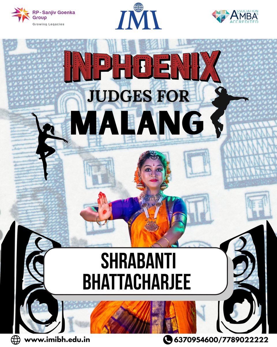 IMI_Bhubaneswar's tweet image. IMI Bhubaneswar proudly presents an eminent panel of judges to elevate the vibrant stage of Inphoenix 2025. 
#imi #imib #imibhubaneswar #futureforwardwithimib #inphoenix  #grantevent #festoftheyear #swarsangam #rangmanch #fashionshow #dramatique #openmic #beatboxing