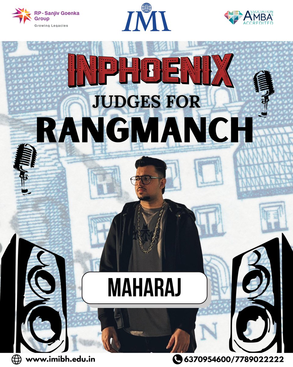 IMI_Bhubaneswar's tweet image. IMI Bhubaneswar proudly presents an eminent panel of judges to elevate the vibrant stage of Inphoenix 2025. 
#imi #imib #imibhubaneswar #futureforwardwithimib #inphoenix  #grantevent #festoftheyear #swarsangam #rangmanch #fashionshow #dramatique #openmic #beatboxing