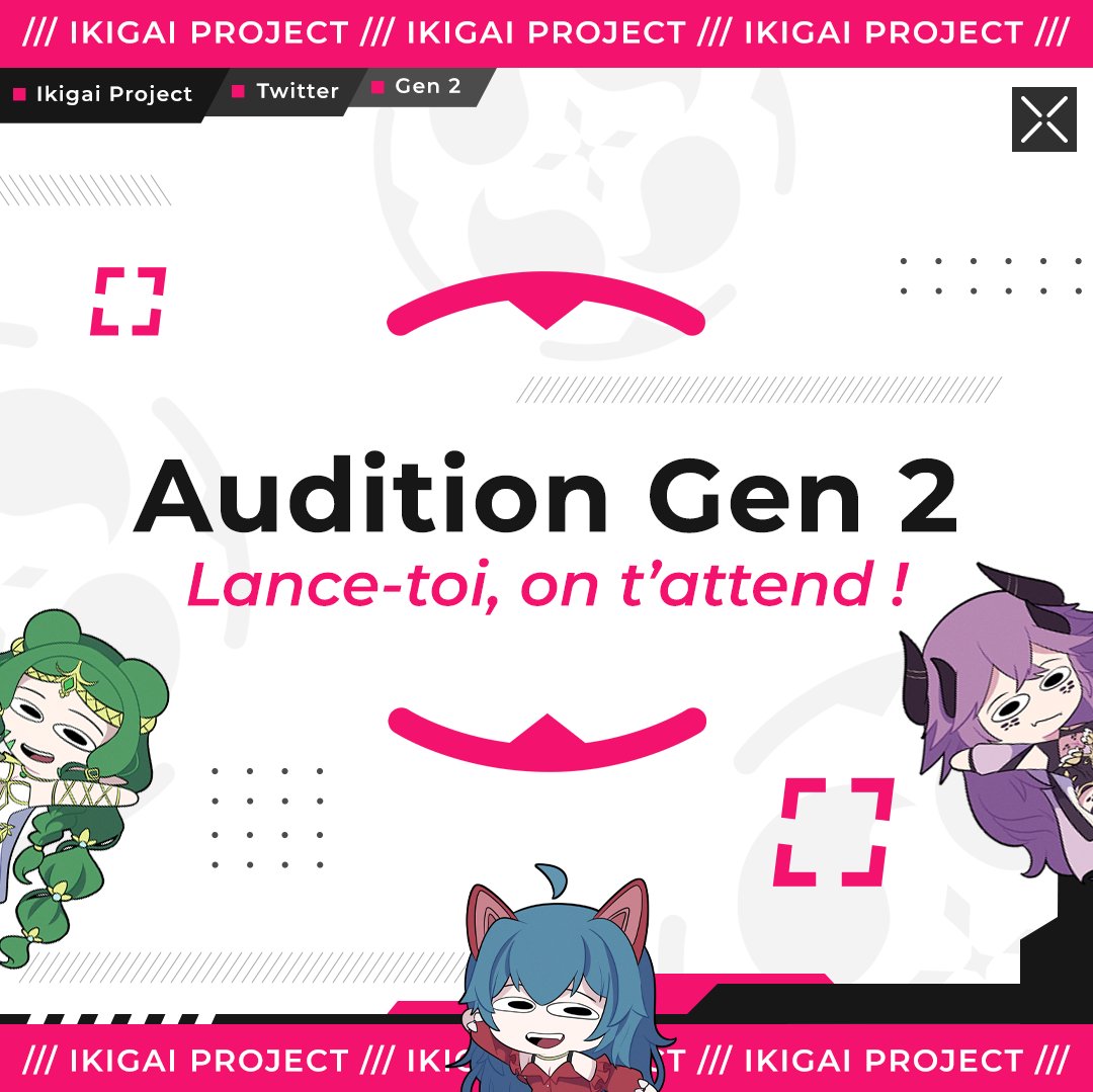 🚀AUDITION GEN 2🚀

⏳ J-3 avant la fin des auditions pour rejoindre l’Ikigai Project !

C’est le moment de foncer, de croire en toi et de tenter ta chance 🌟

On t’attend 👀✨

🎨 @/not_reyy
