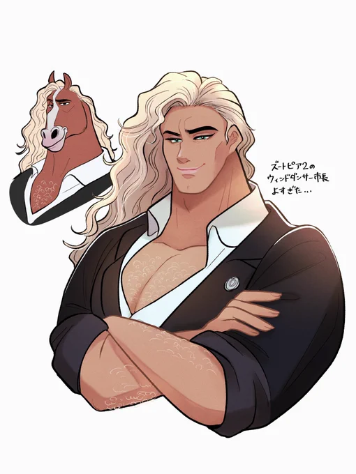 ※擬人化注意 どさくさに紛れて(?)ズトピ2でハマったウィンドダンサーさん描いたのでこちらもあげます