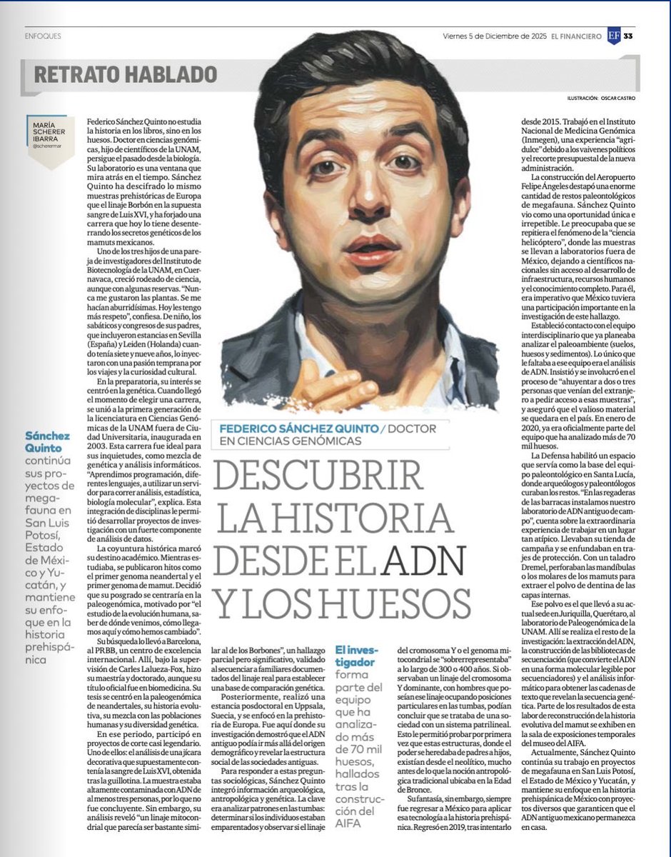 scherermar's tweet photo. El #RetratoHablado de @FSanchezQuinto en @ElFinanciero_Mx. https://t.co/8n08lq5BXJ