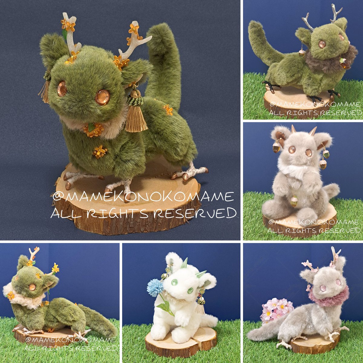 まめこの仔　カーバンクルのぬいぐるみ まめこ (@Mamekonokomame) / Posts / X