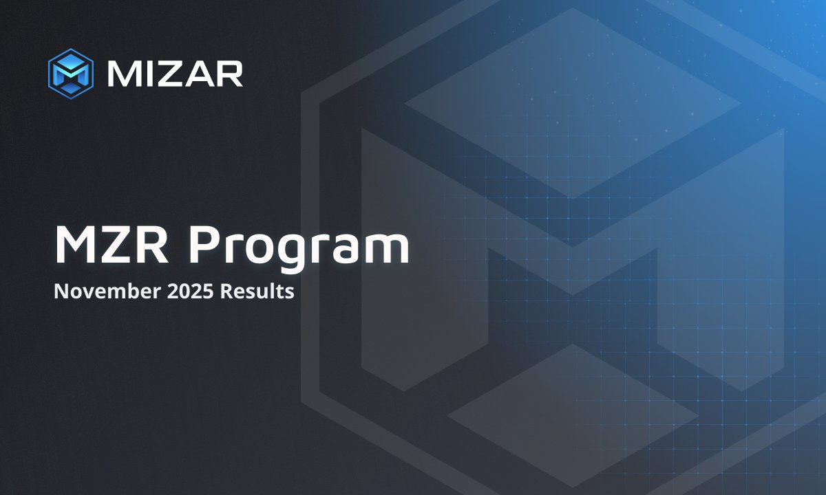 ⭐️ Nov $MZR Program Recap          

Here’s what we've achieved in November:     
🛒 5.8M MZR bought  
🧑‍🌾 16.3 MZR airdropped 
💰 >$50k generated from Alpha Program          

Join the party 🎉 discord.com/invite/gM4mAYM…