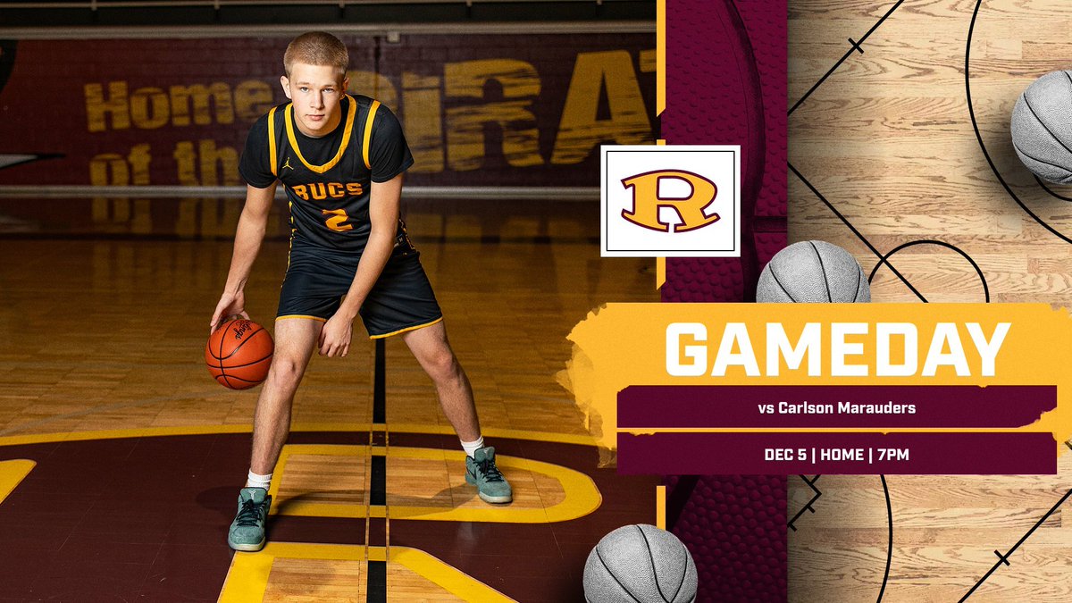 GAMEDAY! Looking to go 3 for 3 on opening week. Come support our guys at home vs Carlson.

#GoBucs