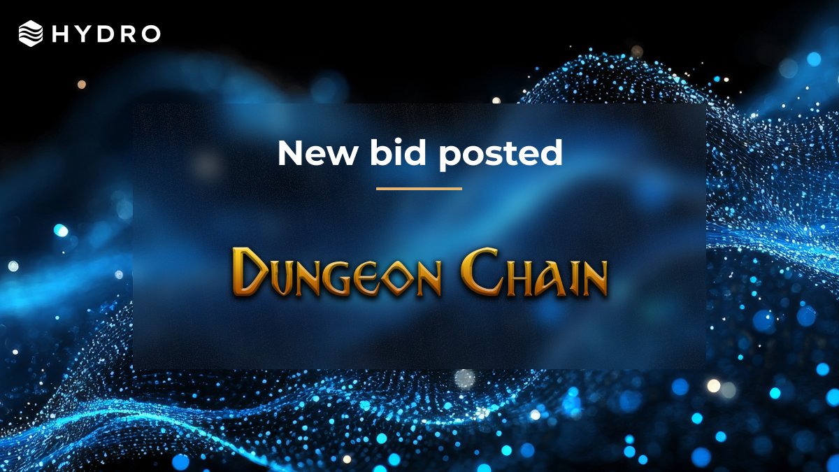 hydromarkets's tweet photo. With less than 24h left in round 13, @cryptodungeonma has submitted a bid!

They want to deploy ATOM into the dATOM/ATOM pool on Dungeon DEX.

If you’ve locked ATOM into Hydro, you can vote for this bid and earn DGN rewards. https://t.co/lnuTukIOM9