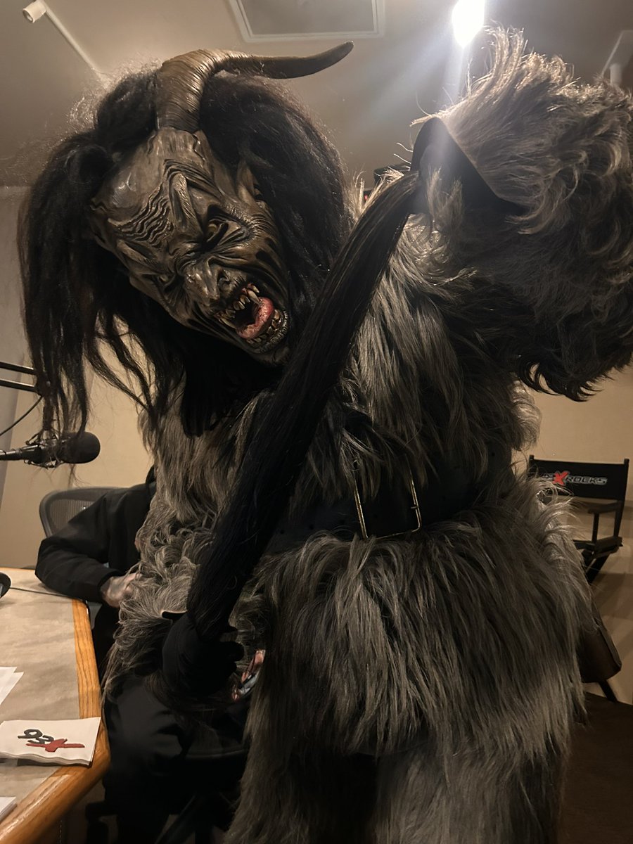 93xhams's tweet photo. Minnesota Krampus is in studio!! https://t.co/evVcAV7XFS