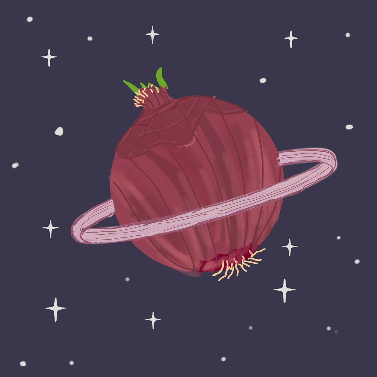 ericcartmandu's tweet image. #inktober #Inktober2025 
Day 27: Onion
This artwork is dedicated to @importscipyaspd