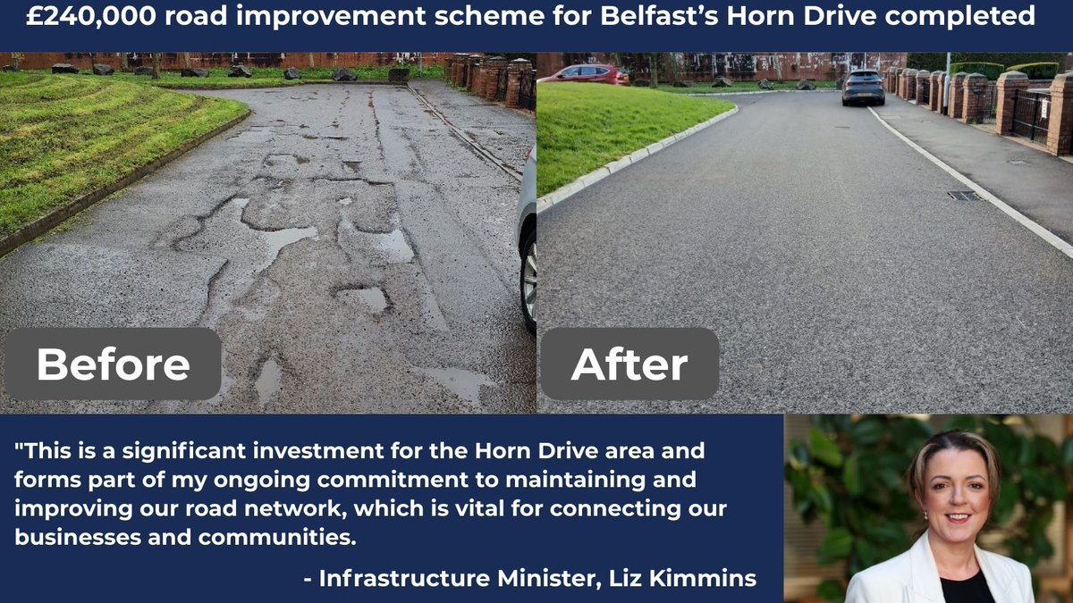 Department for Infrastructure tweet media