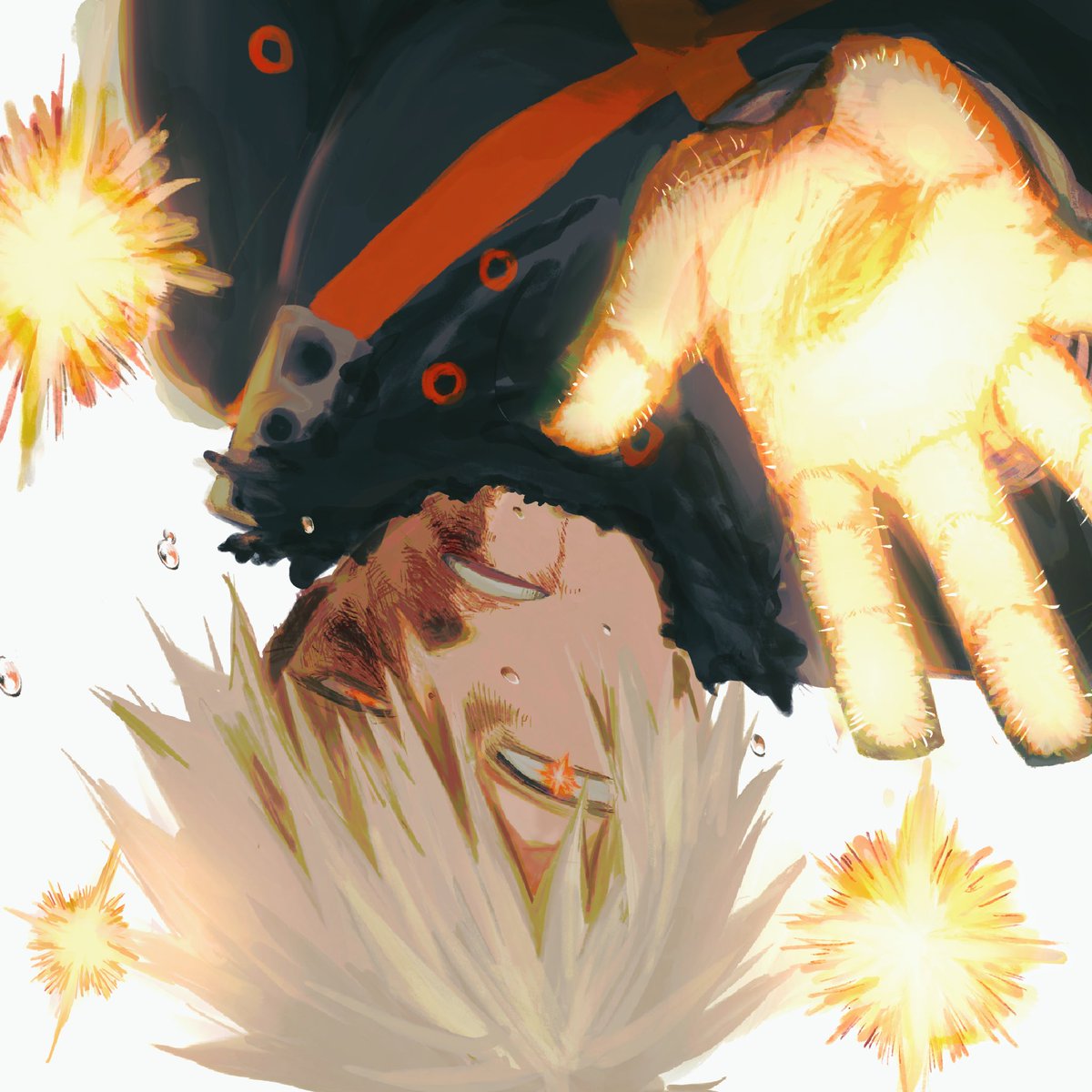 まだ　追いつけるかな
  #ヒロアカ  #爆豪勝己