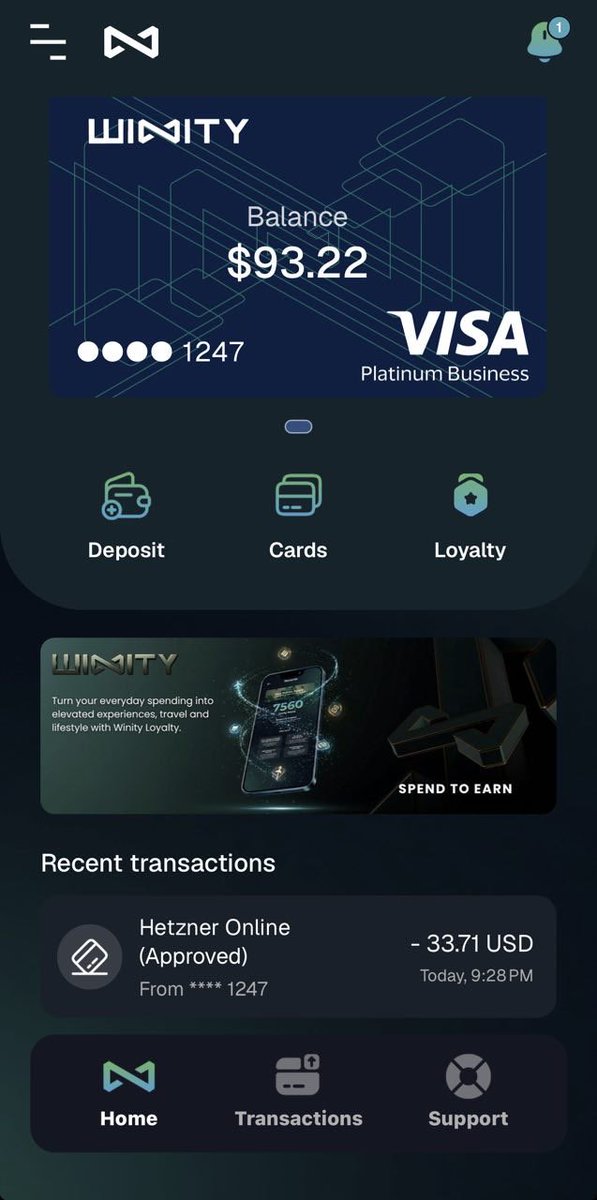 Doozerdan_Wco's tweet photo. That time has come again !
Paying for my @WChainNetwork #ValidatorNode 'VPS' with my $WCO returns directly from the #WinityLife app
That's #FreedomInMotion https://t.co/sNEk6ic3fy