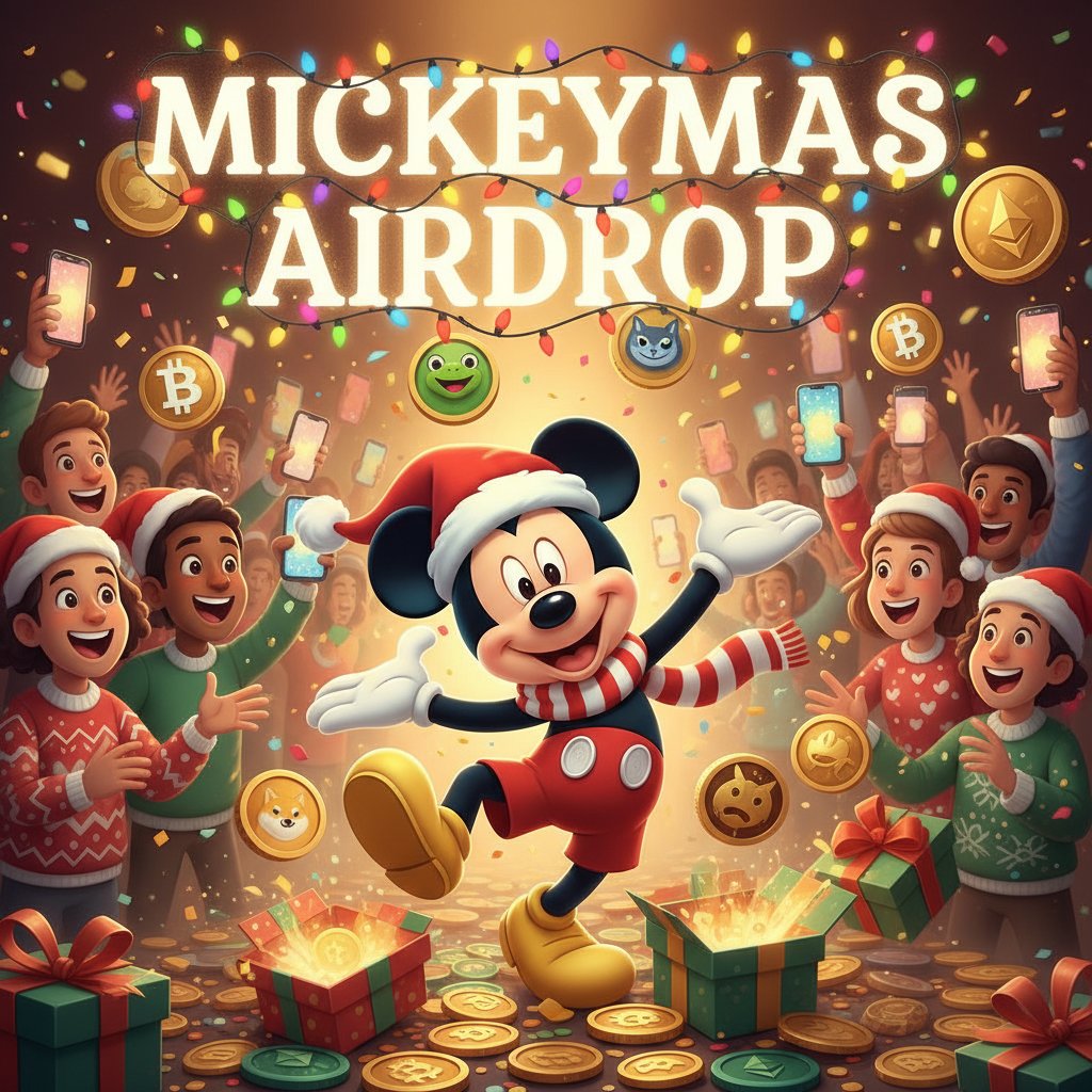 Mickeymass's tweet photo. 🎅 MICKEYMAS HYPE AIRDROP 🎅

$MICKEYMAS is live and it’s time to crank the Christmas chaos up a level. To thank everyone joining us at launch, we’re dropping a fresh wave of $MICKEYMAS tokens to the most degen elves in the community.

How to join:
1️⃣ Follow @MICKEYMAS
2️⃣ Like this post
3️⃣ Comment a 🎄 (or more) to enter the airdrop

✨ Bonus degen luck: Repost to spread the word and boost the Christmas pump.

Let’s make this the most legendary Christmas memecoin run ever. 🎅🎁
#airdrop #AirdropCrypto #memecoins #Christmas #gifts #Mickeymas