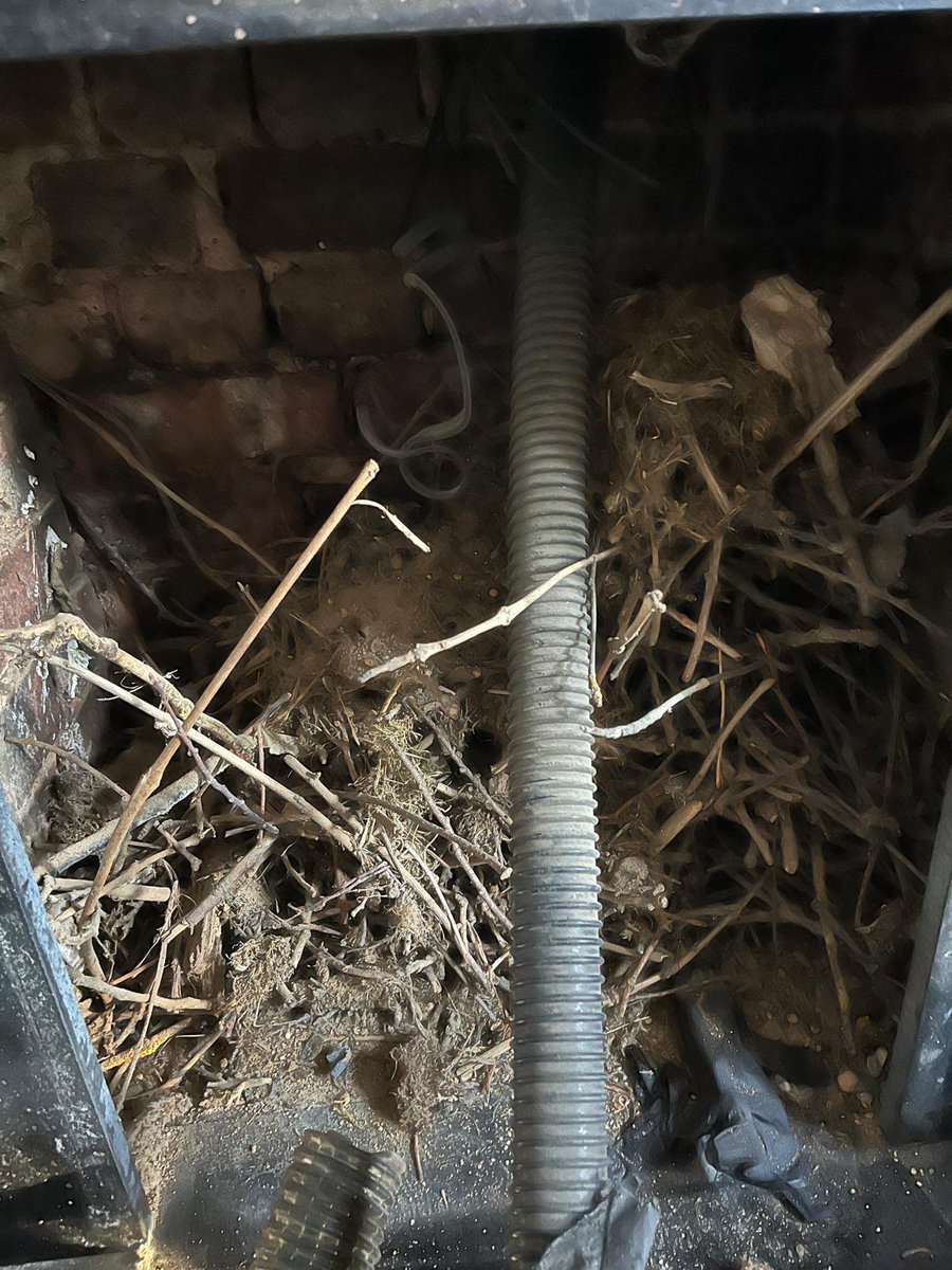 This is why we always sweep before installing a chimney cowl.
<a href="/Flamecheck1/">Flamecheck Ltd</a>