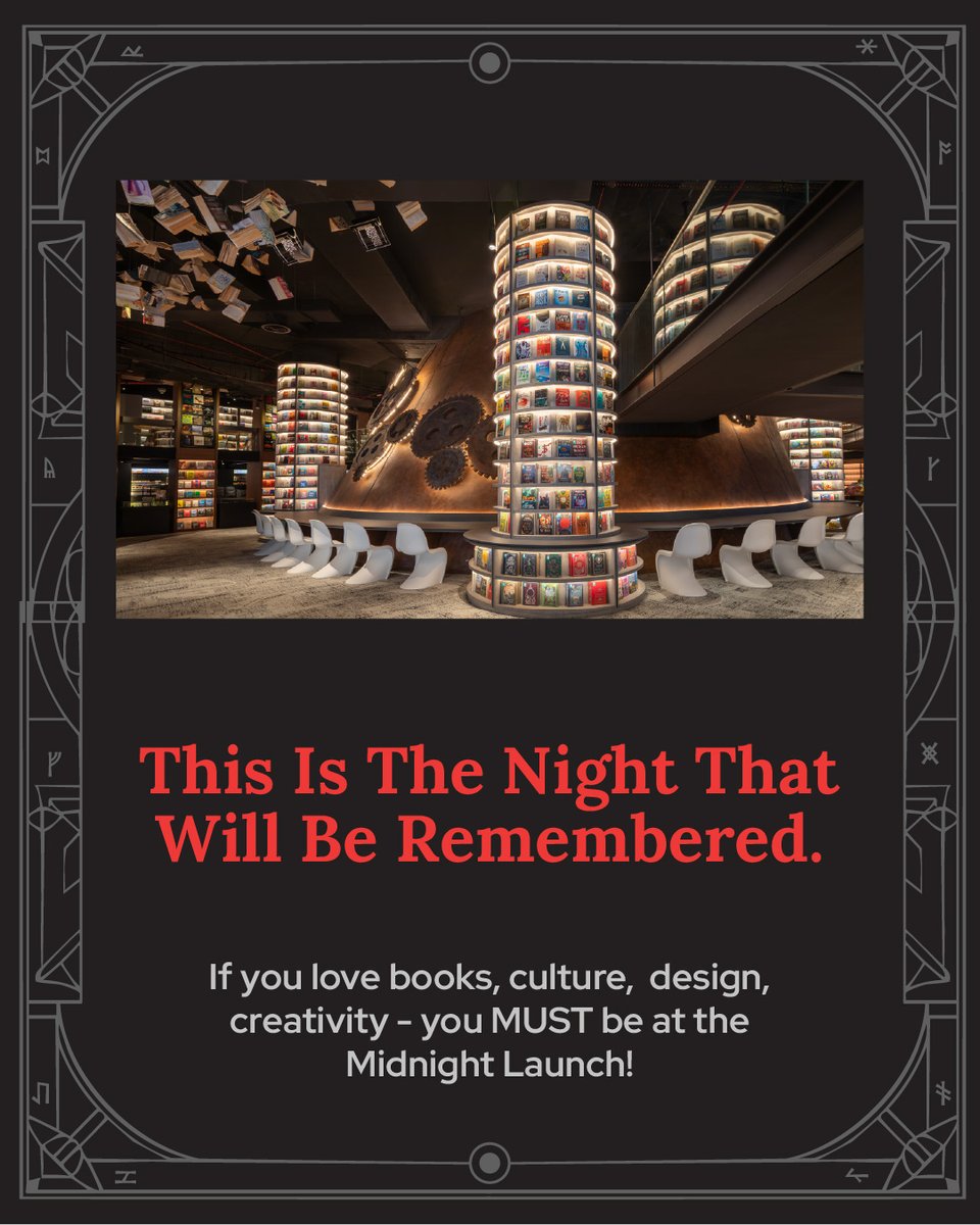 BookXcess's tweet image. 📣 MASANYA SUDAH TIBA!

Kita akan launch THE LIBRARY by BookXcess, kedai buku 24 jam TERBESAR dekat Asia Tenggara. 38,000 sqft weh, dekat Sunway Square Mall. Dan korang semua dijemput untuk datang!

📅 10 Dis 2025
⏰ 10 PM – 2 AM
📍 Sunway Square Mall

Masuk je, terus kena sambut…