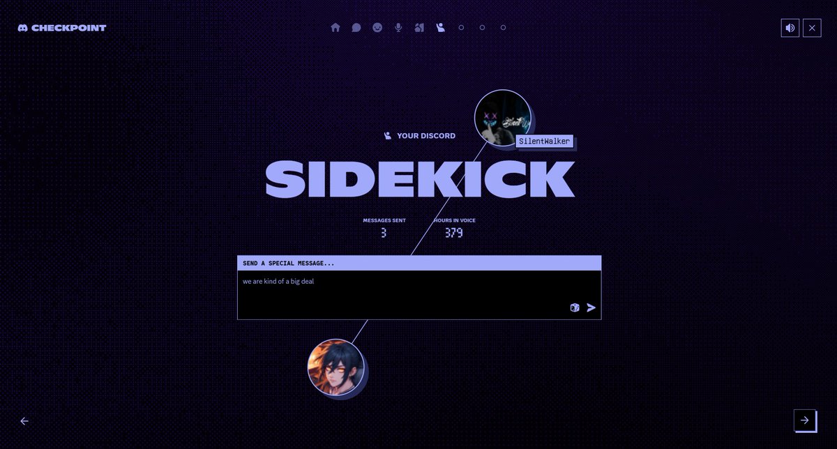 SparkPlugged_'s tweet photo. Another great Discord year.

#Discordcheckpoint #DiscordRecap #Discord https://t.co/m4KkPKltsi