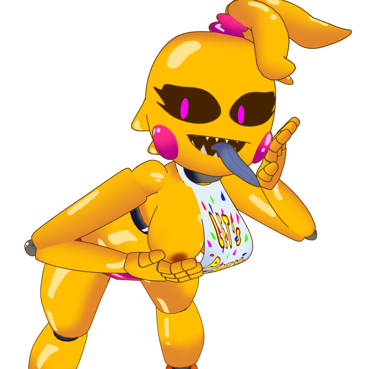 Chica Mind Hack

newgrounds.com/art/view/45htu…

#fanart #art #digitalart #blender #blender3d #FNAF #ToyChica📷 #fnaffanart #fnaf2📷 #FiveNightsAtFreeddys #Robot #FNAFNSFW #Rule34 #3d #hypnoart #mindcontrol
