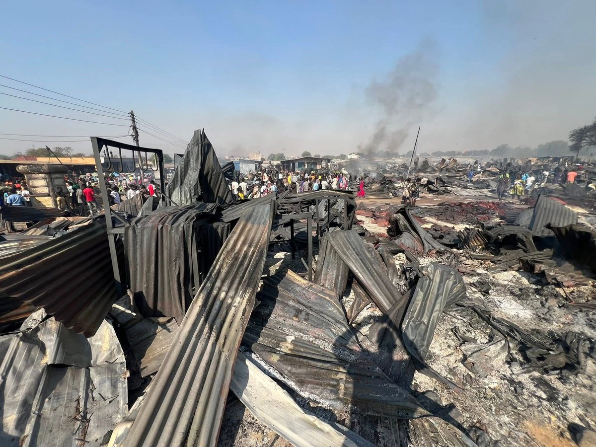 After conducting a proper survey &amp; verification process for affected merchants. The best way to compensate the merchants of the Custom Market for their losses due to the recent fire outbreak is for the NRA &amp; JCC to grant them tax exemptions for a specified period of time #SSOX