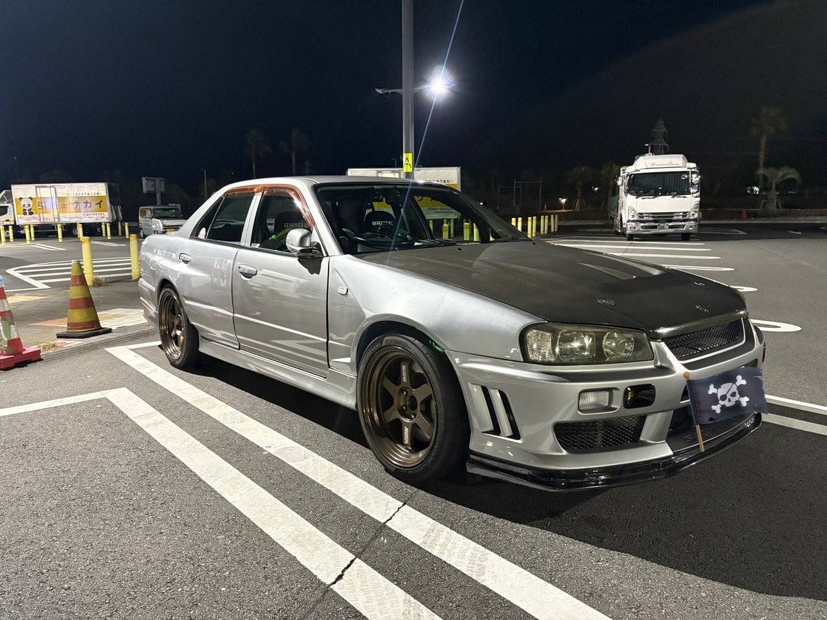 skyBR34's tweet photo. #日産乗りと繋がろう2025冬
まだまだ完成には程遠いけど永遠に弄り続けれる最高の相棒(^q^)
RB25改+LINK+アルトラック+T620Zの快適快速快音で低燃費高出力を目指してセッティング中₍₍ (ง °ω° )ว ⁾⁾₍₍ (ง °ω° )ว ⁾⁾ https://t.co/XufdMNV2Nh