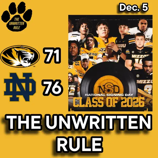 🚨 SIGNING DAY RECAP 🚨

- Inside look at #Mizzou's 2026 class
- 2027 QB Braylen Warren commits to Tigers
- Notre Dame recap w/ <a href="/jacksoble56/">Jack Soble</a> 
- Quick Hits: Transfers, awards + Devin Williams

Apple: podcasts.apple.com/us/podcast/nat…
Spotify: podcasts.apple.com/us/podcast/nat…