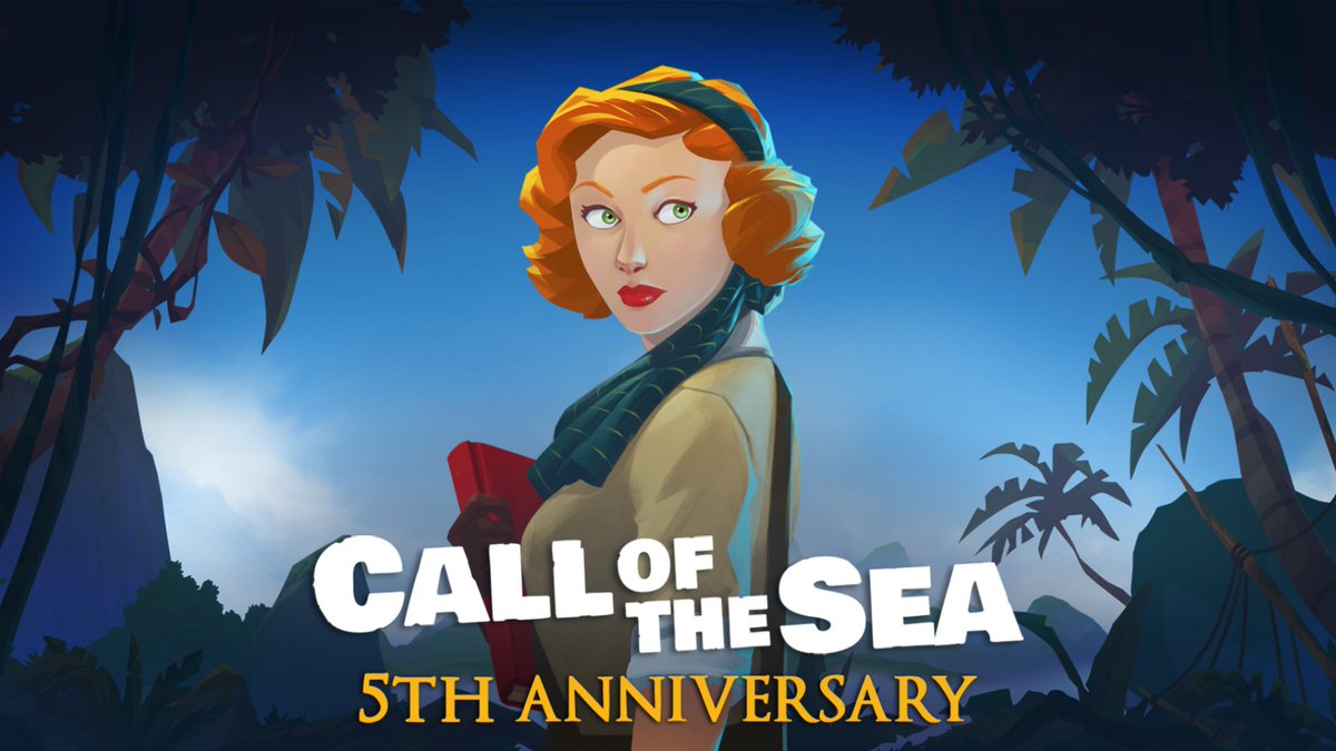 Happy 5th anniversary to #CallOfTheSea🌊!🎂

It was our first project and we poured our soul into it. It’s been amazing to see it grow over the years and all of you enjoy it!

We can't wait for you to play #CallOfTheElderGods🐙 soon. Thanks for coming with us on this journey! ♥