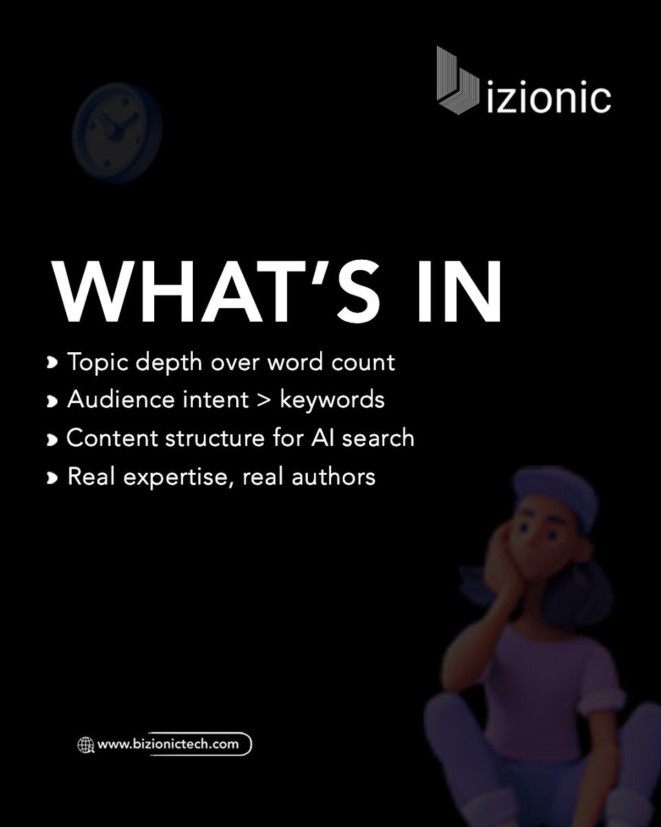 bizionictech's tweet image. 2025 rewrote the SEO playbook—2026 demands smarter strategy! 🚀 With Google dropping old tricks &amp;amp; AI reshaping search, Bizionic Technologies helps you future‑proof SEO, boost visibility &amp;amp; rank where it counts. 

🌐 ow.ly/ia2E50XCHGV

 #BizionicTech