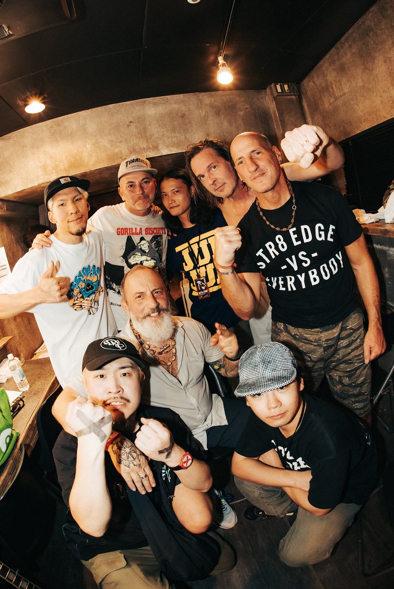 with YOUTH OF TODAY🔥

<a href="/BloodaxeFest/">Bloodaxe Festival</a> 
本当に我々を選んでくれてありがとうございました！！！