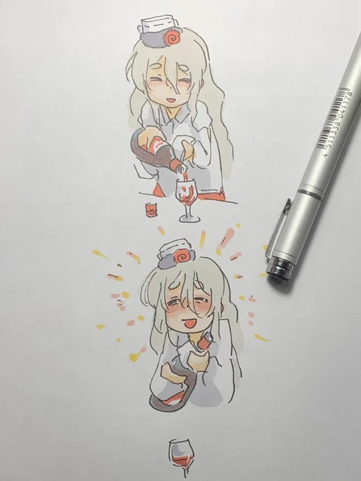 これも飲んでぇ うぇっへへへははふ 楽しい!楽しいですねぇ〜!! が好き。