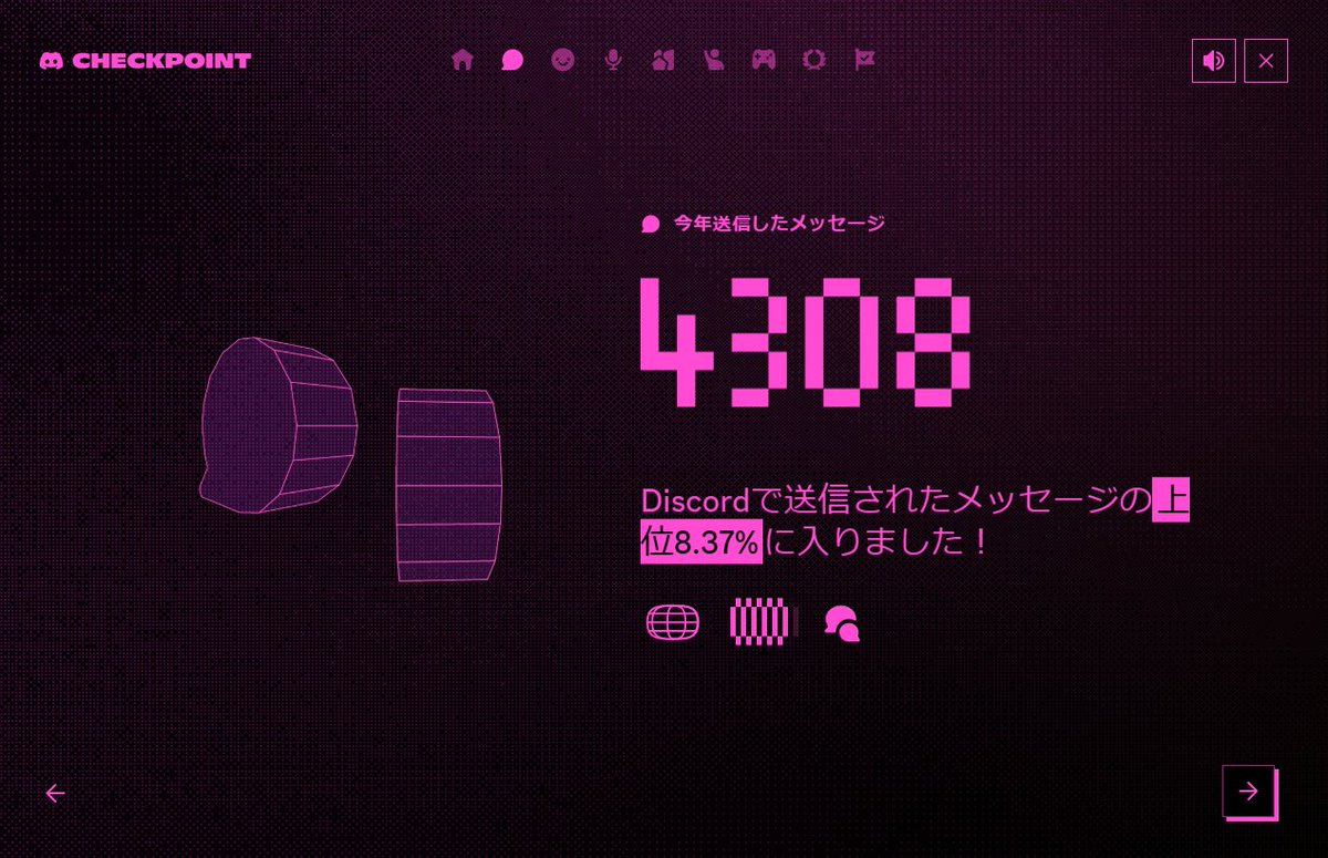 BlackApple_kk's tweet image. 世界の人そんなにディスコード使ってる量少ないのか！？
#Discordcheckpoint