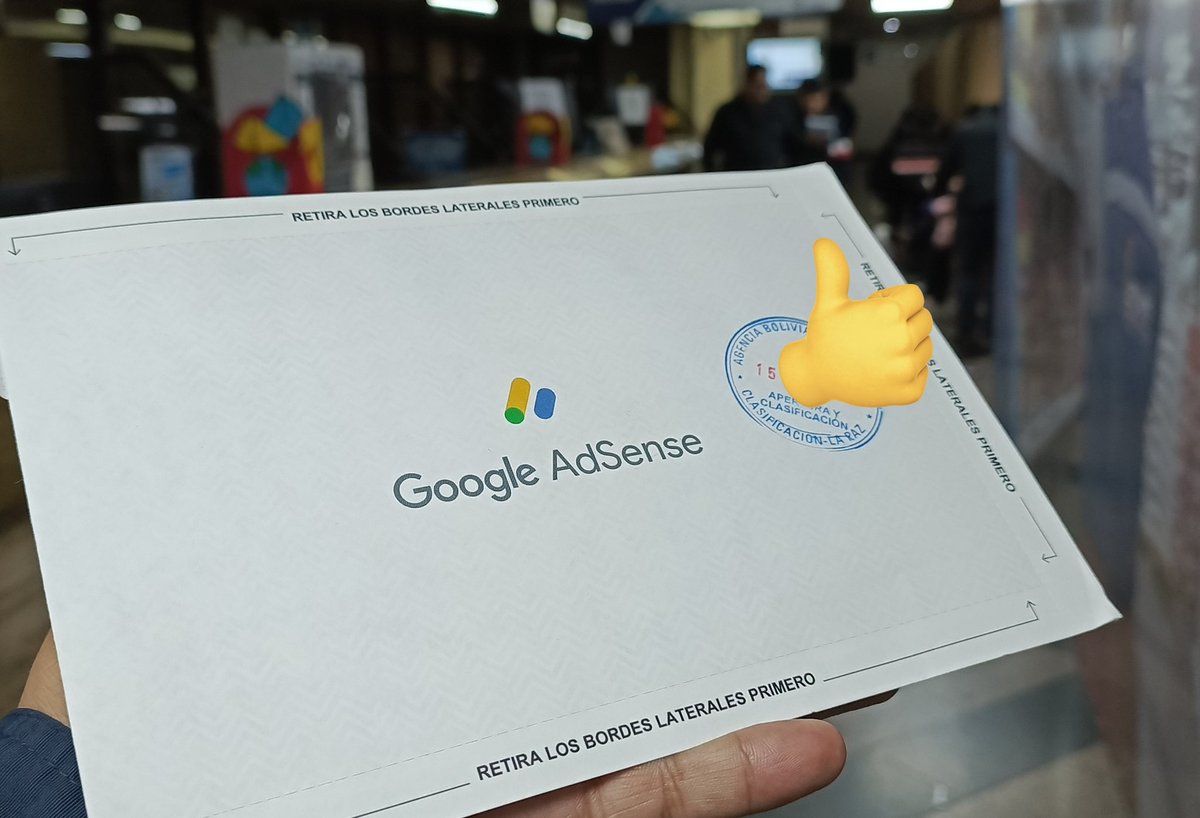 Google ya me entregó el código de AdSense.