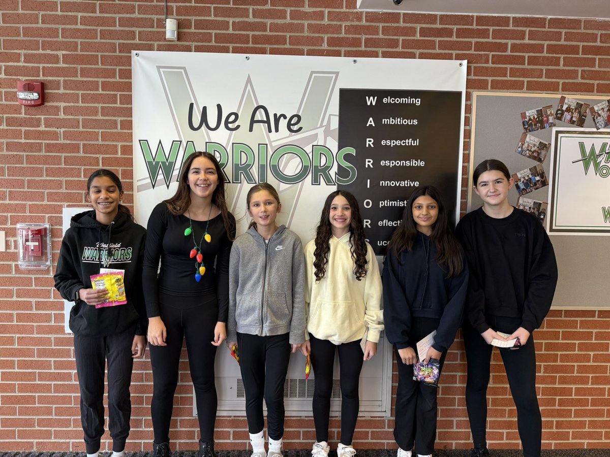 Congratulations to this week’s Warriors of the Week!