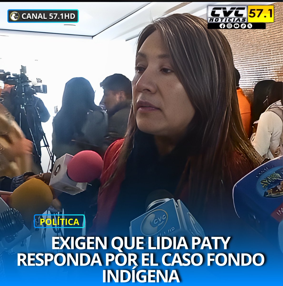 CVC_ElAlto's tweet photo. La senadora por APB Súmate, Claudia Mallón, dio a conocer que la exdiputada Lidia Paty y otras exautoridades deben responder ante la justicia por el desfalco del Fondo Indígena. Aseguró que Paty fue utilizada por Evo Morales.
#cvc57 #Justicia #LidiaPatty #FondoIndigena #Morales https://t.co/nbjXmqQ9I0