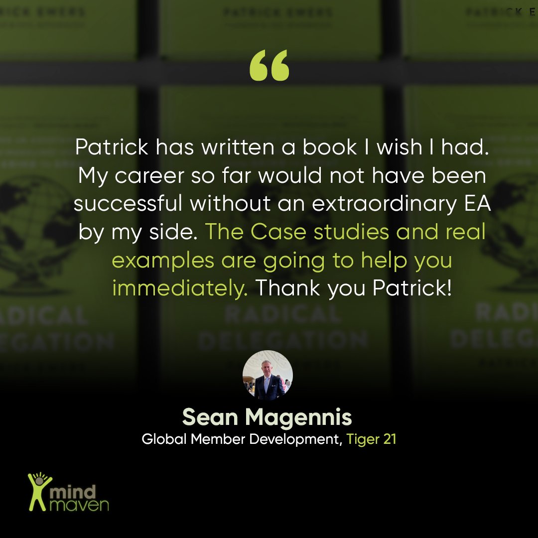 Great leaders don’t do it alone, they build systems and empower the right partners.

📘 Get Radical Delegation → hubs.li/Q03X1skk0

#Leadership #RadicalDelegation #ExecutiveAssistant
