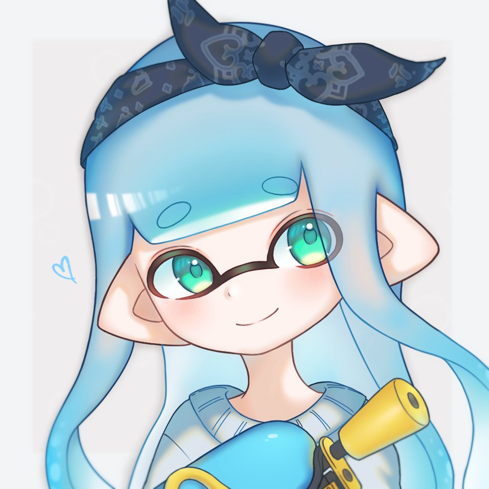 スプラシューター＆クロヤキフグバンダナ