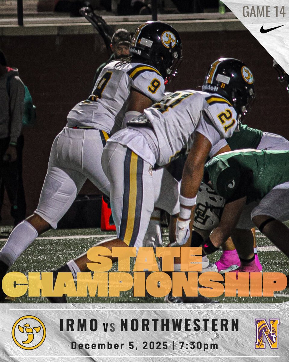 Irmo Football tweet media