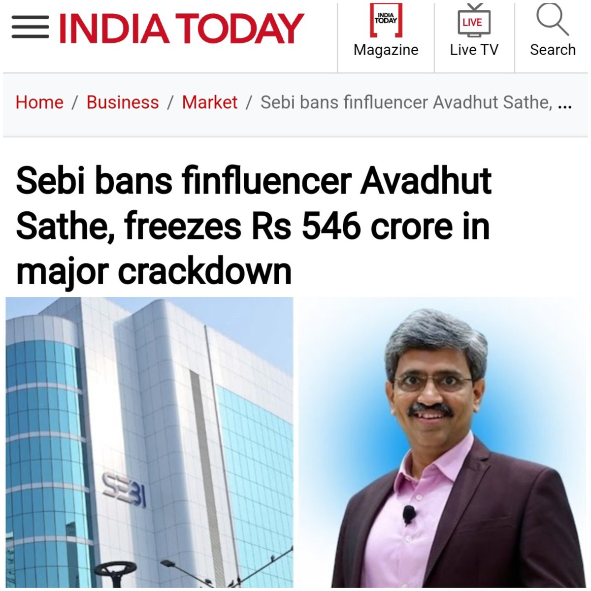 99.99% Finfluencers are total frauds. I don't say 100% just to not be unfair to any decent ones. I don't know any. How do they win trust of people? By abusing Modi and Nirmala Sitharaman. Clowns like Akshat Shrivastava need to get exposed too. #AvadhutSathe