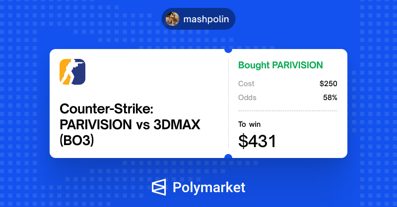mashpolin's tweet photo. new day new bet on cs major https://t.co/EYh8gUySrb