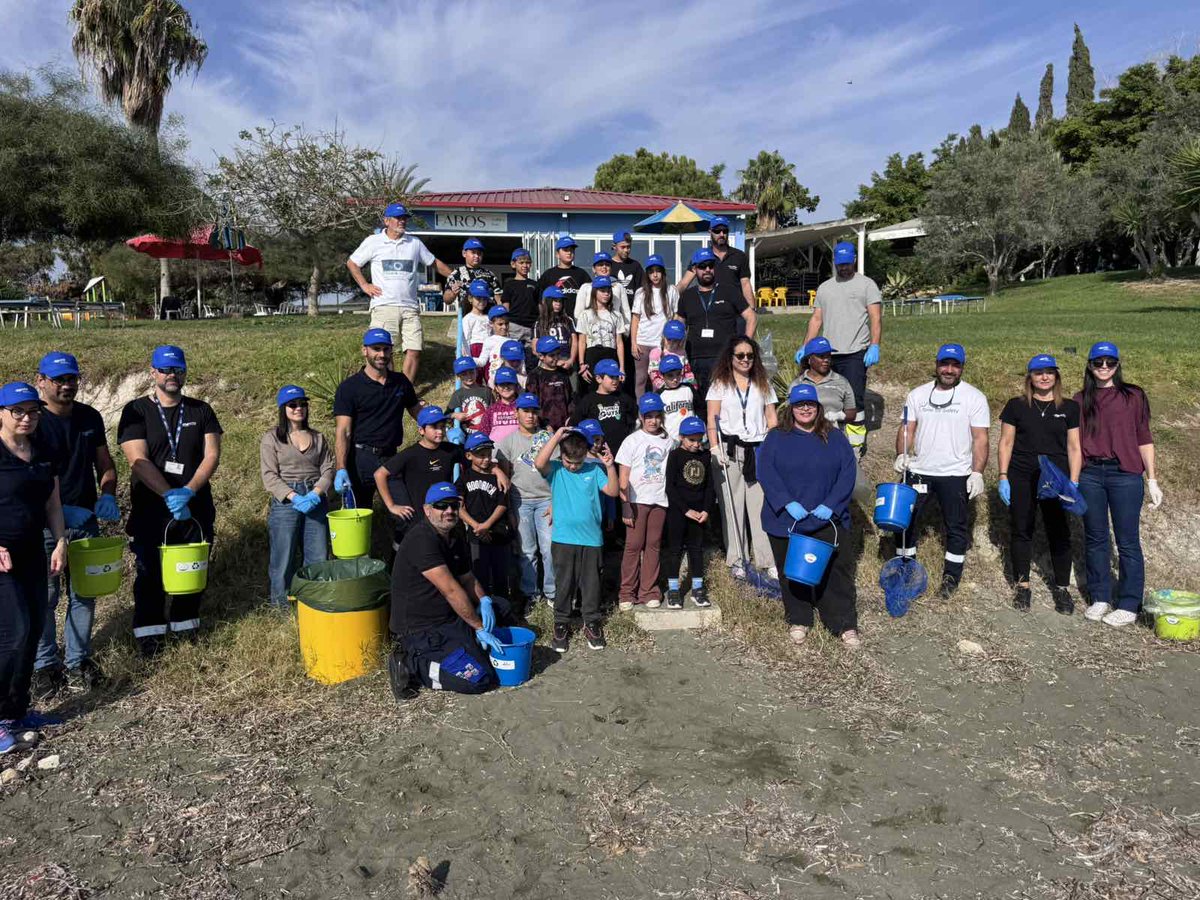 VTTΙ Cyprus και CYMEPA ένωσαν δυνάμεις για τον καθαρισμό της παραλίας Governor’s Beach στο πλαίσιο της Εβδομάδας Εθελοντισμού 2025. Περισσότερα: linkedin.com/feed/update/ur… 
#EnvironmentalEducation #ecoschools  #togetherfortheplanet #CYMEPA #ecoschool #κυπρος  #εθελοντισμός