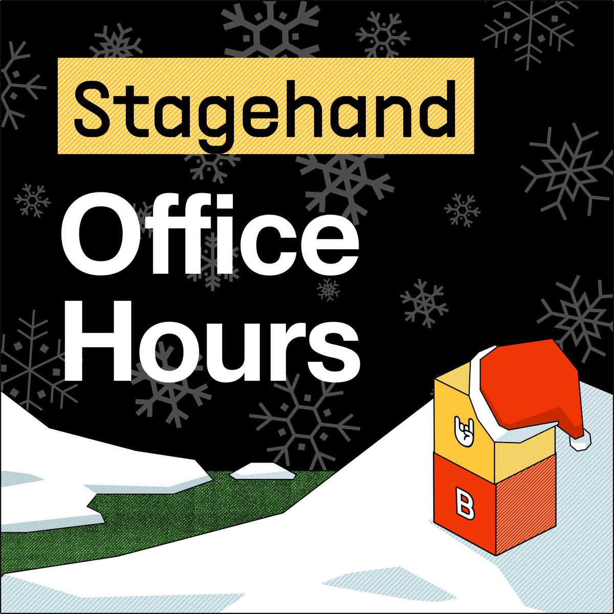 Stagehanddev's tweet image. We&apos;re back for ROUND TWO.

Join us for Stagehand Office Hours: Holiday Edition 🎄

Here&apos;s what&apos;s in store next Thursday:
- Demo your projects live for prizes
- Get feedback on your workflows
- And meet the @browserbase team!

RSVP below 👇