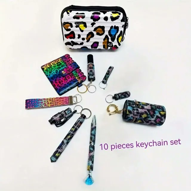 NaqviAmbreena's tweet photo. 10 Pieces Keychain Set💙❤️💜💚🩵🖤🧡
#safetytips #selfdefense #safetyawareness #girl #safetytfirst #securekeys #safetygift🎁🌹 #selfdefenseforwomen
https://t.co/nvizFYNNj8 https://t.co/Mxktez45pw