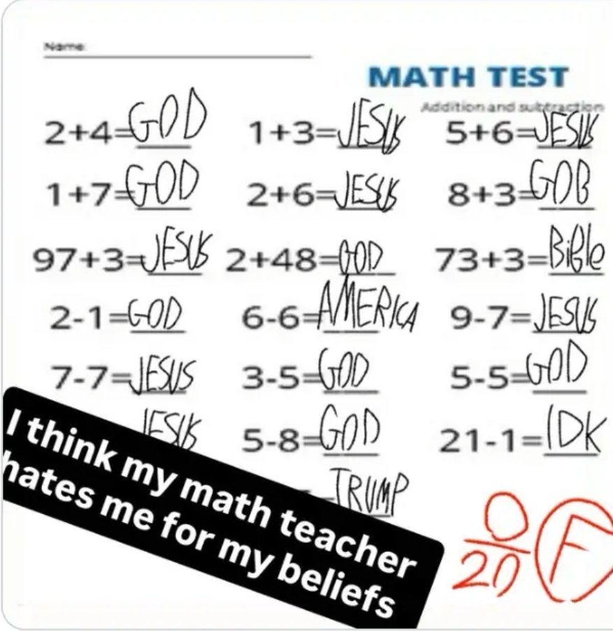 Goca_Cola's tweet photo. @SenatorTimScott Is this your math test? You disingenuous shitbag. https://t.co/DKOgn2FT1s
