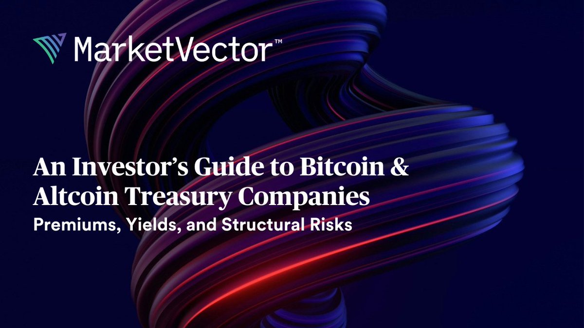 MarketVector's tweet image. The debate around DATs and equity index eligibility is heating up. @SASchoenfeld, MarketVector CEO, weighs in via @Forbes: do DATs belong in the same broad-based equity benchmarks that undergird trillions in AUM? Buckle up. This conversation is getting louder…
#Indexes