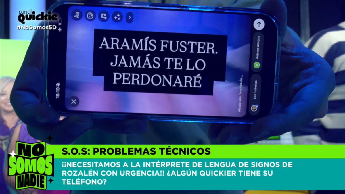 elfrikidelatv_'s tweet photo. A #NoSomos5D se le va el sonido por completo y así disimulan:

MARAVILLOSOS 😂 https://t.co/9vC23pSMqs