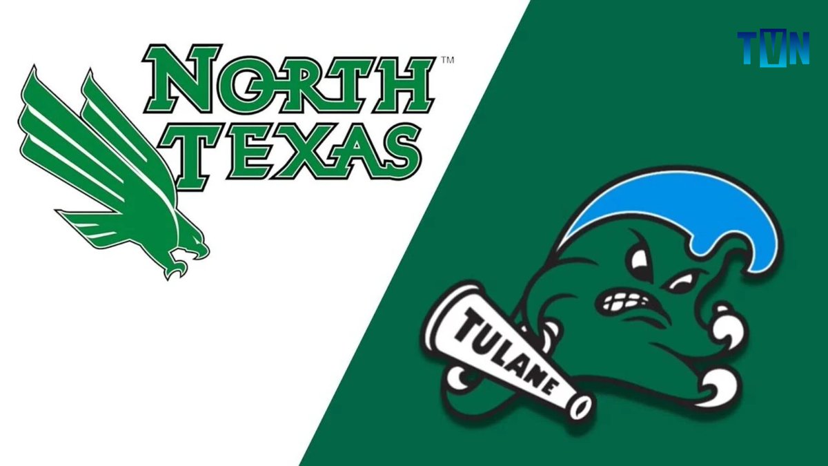 thetvn_'s tweet photo. The American Conference's football championship game is tonight! Catch the game between North Texas and Tulane at 8pm eastern/7pm central on ABC. #NorthTexas #Tulane #CollegeFootball #TVN #WhereMediaBegins https://t.co/oWlgBaCn5V