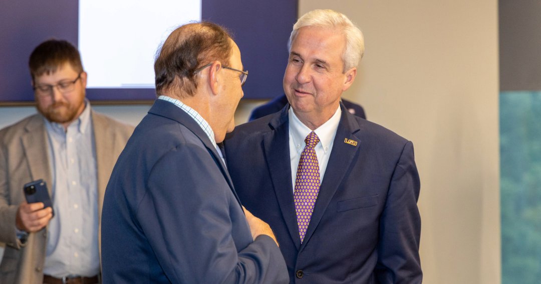 LSU President Dr. Wade Rousse tweet media