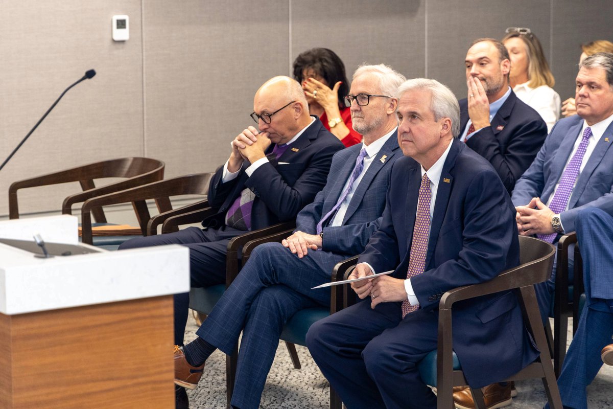 LSU President Dr. Wade Rousse tweet media