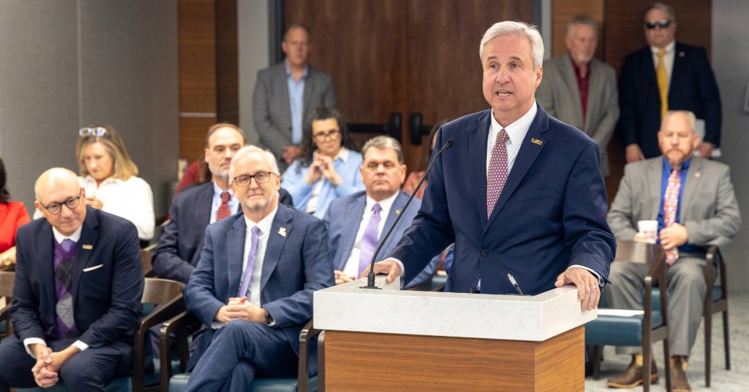 LSU President Dr. Wade Rousse tweet media